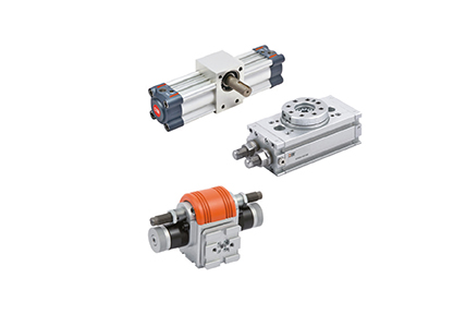 Actuadores rotativos robustos y potentes para pares de hasta 120 Nm, diámetros de 12 a 100 mm