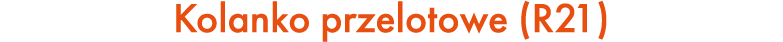 Kolanko przelotowe (R21)